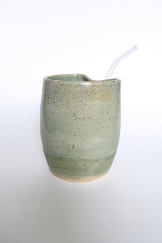 Green Straw Cup