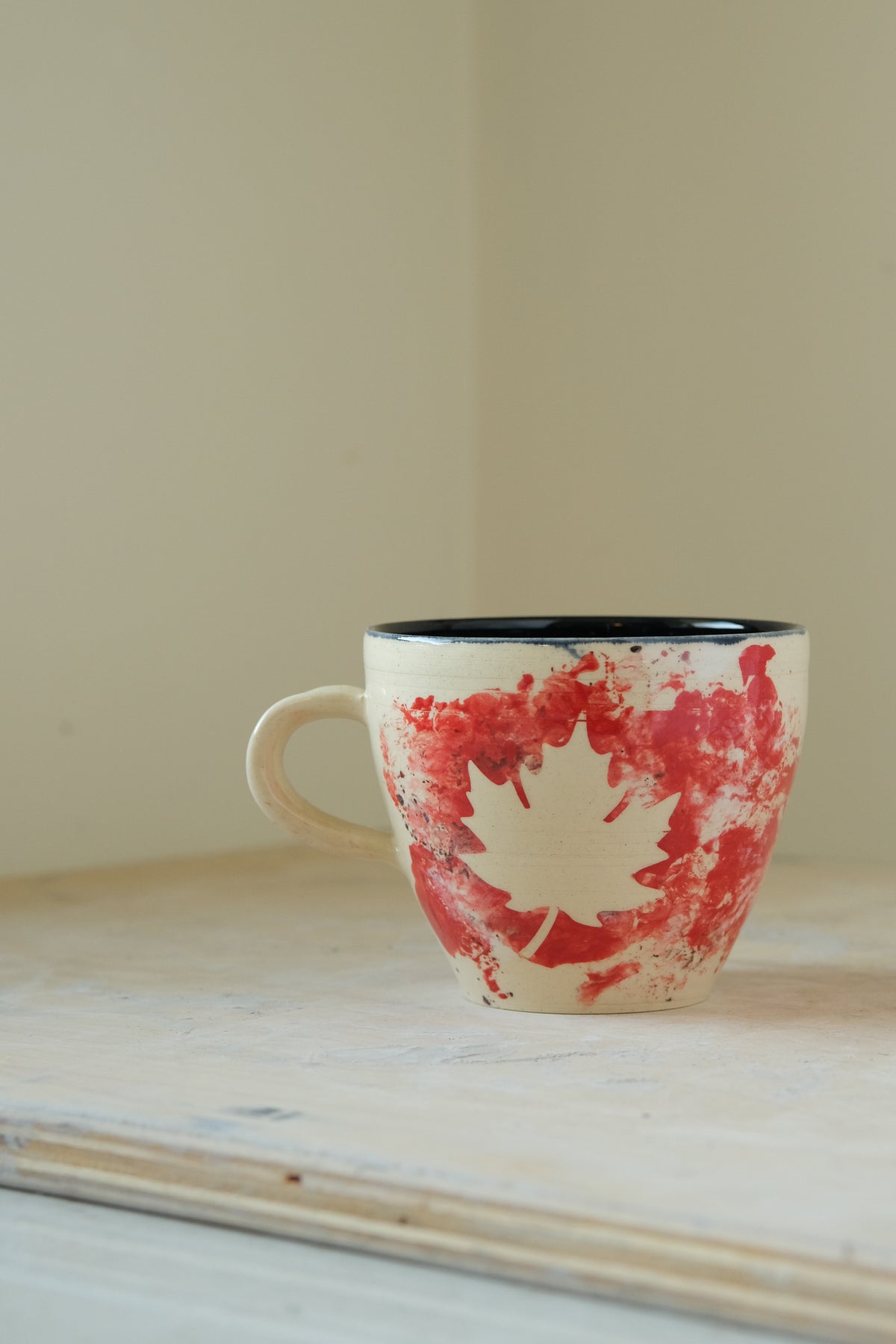 Abstract Leaf Mug 4