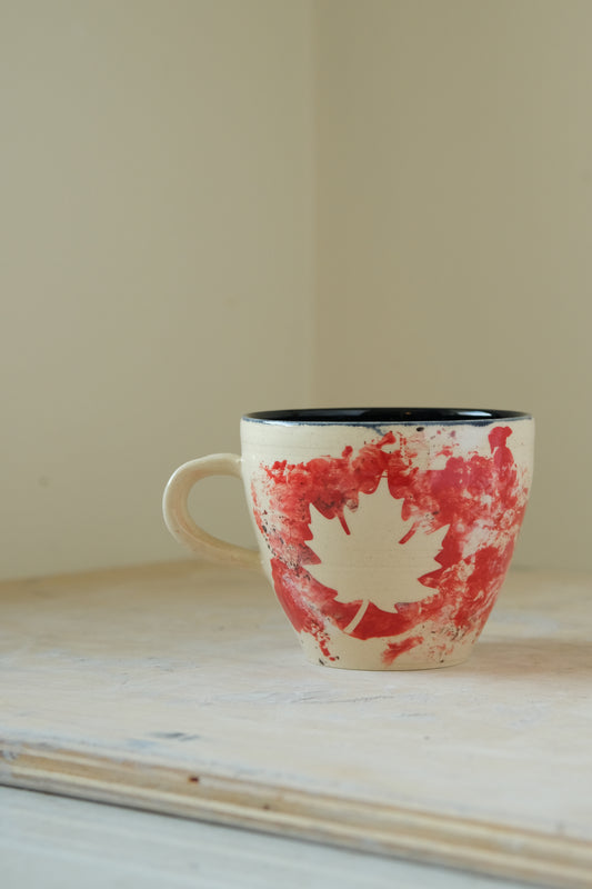 Abstract Leaf Mug 4