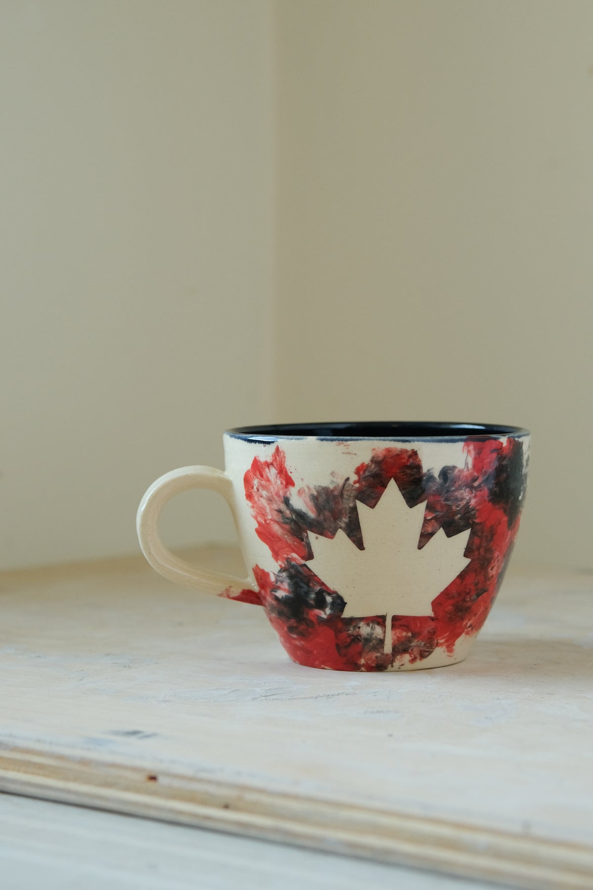 Abstract Leaf Mug 5