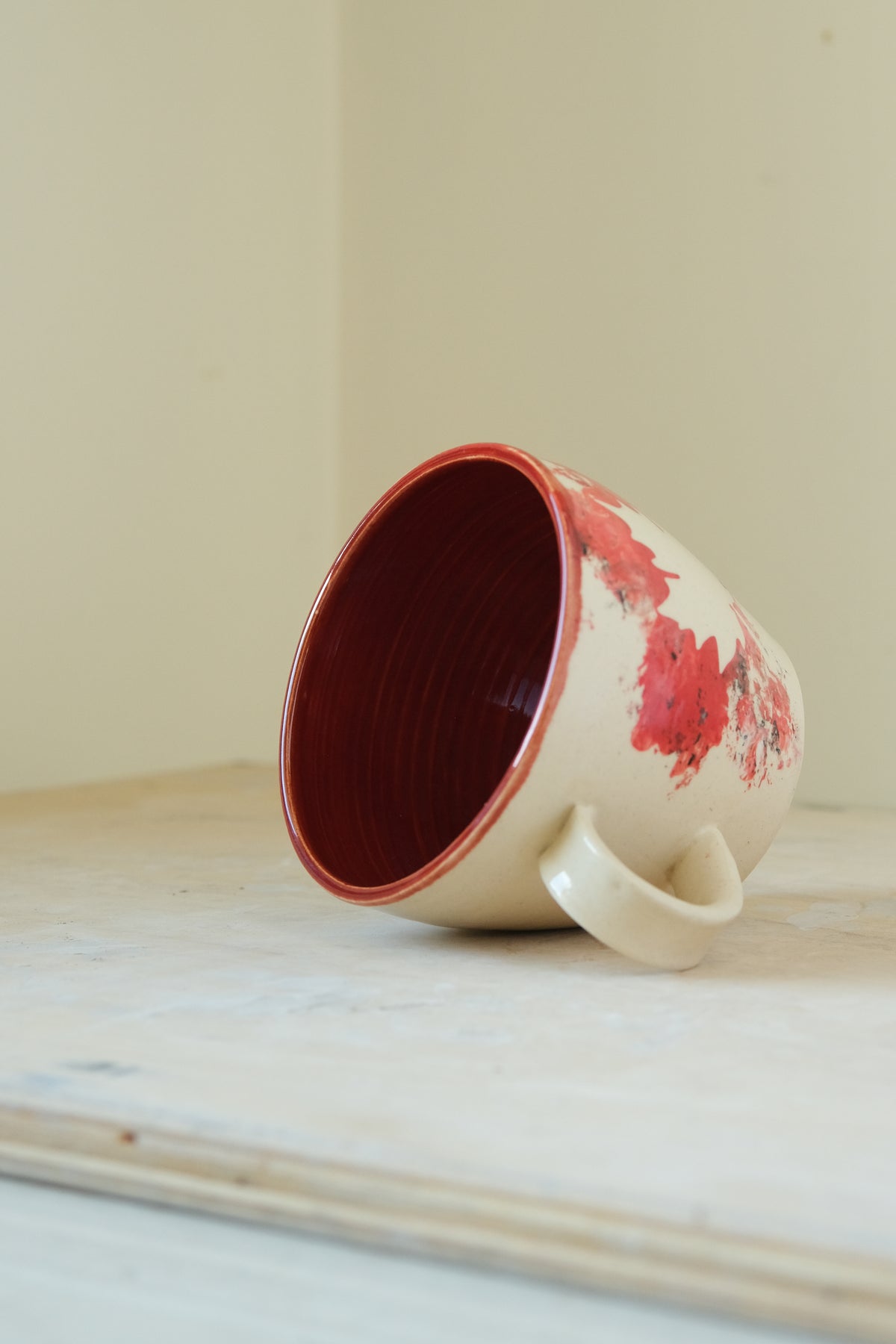 Abstract Leaf Mug 2