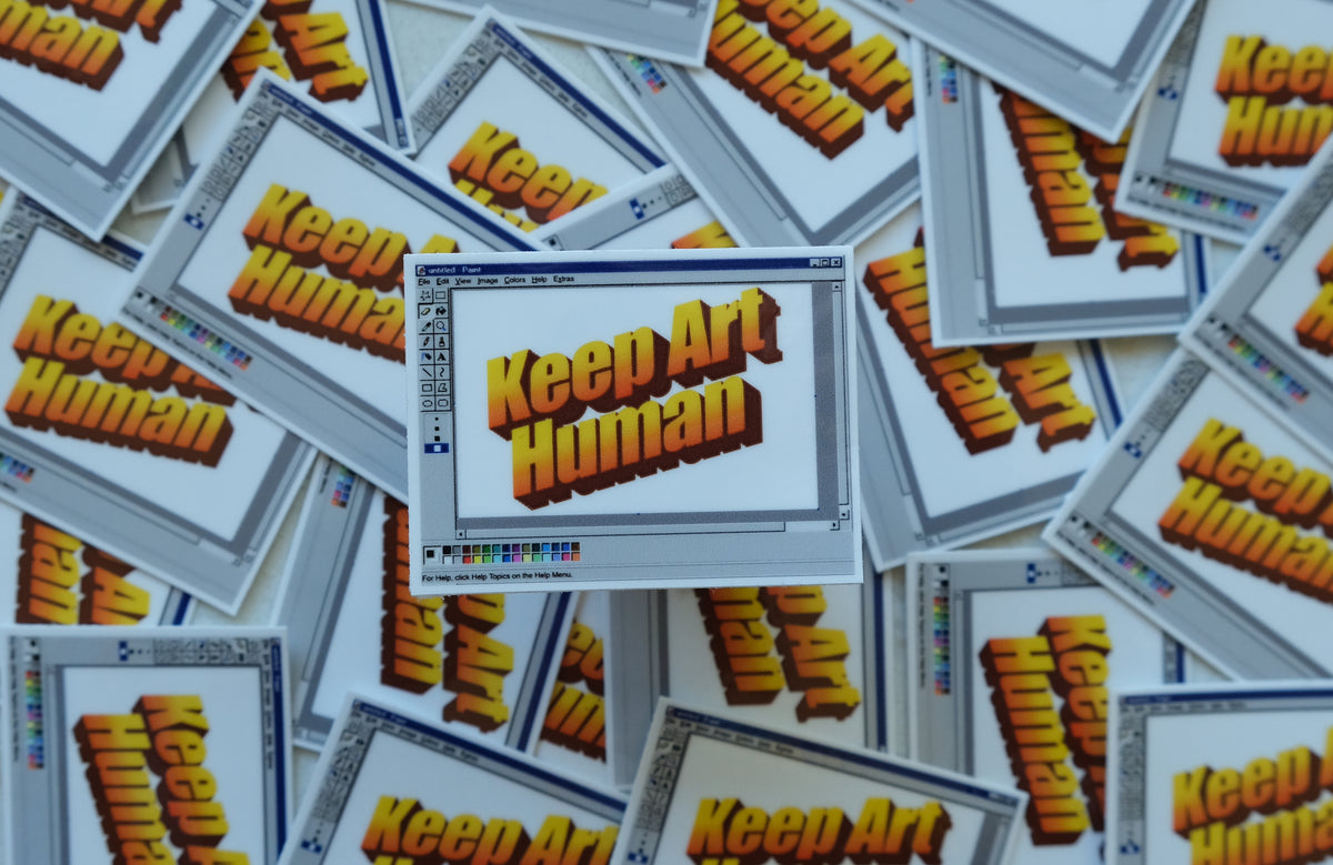 Small Sticker - Word Art