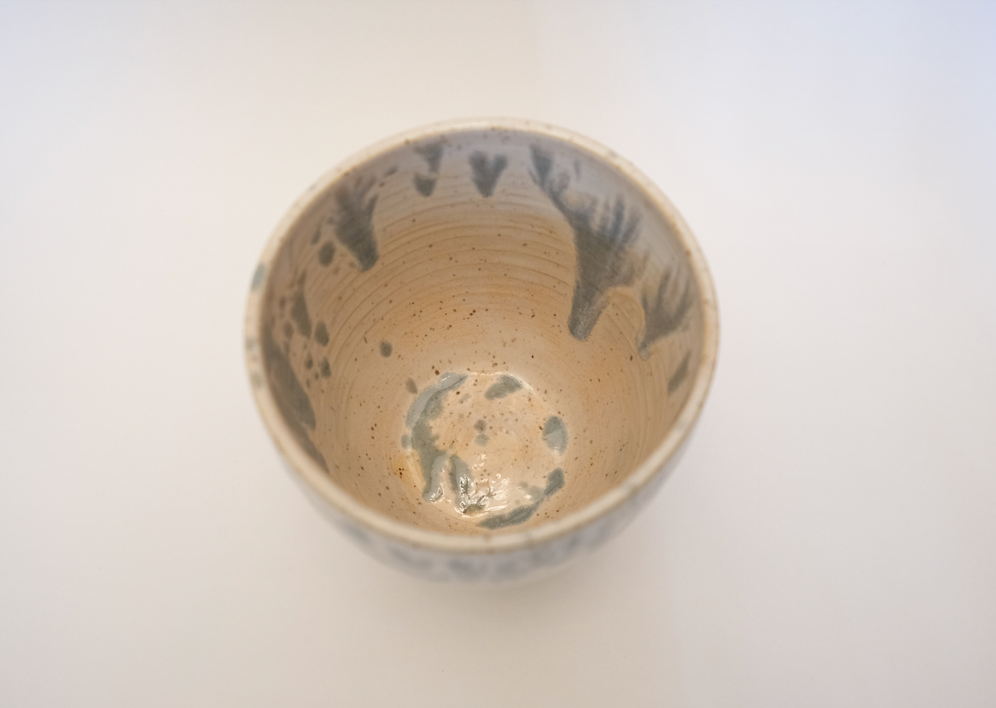 Blue Drippy Vase