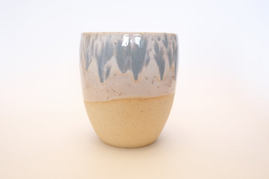 Blue Drippy Vase